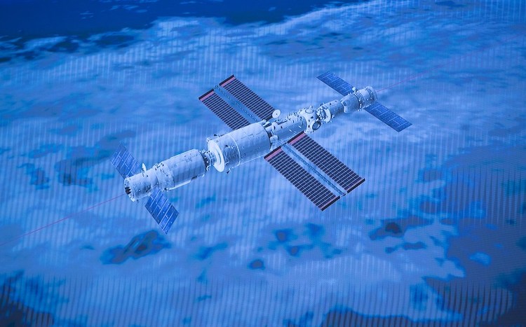 Shenzhou-12 Estação Espacial Chinesa