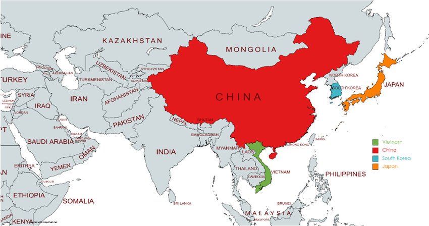 China vs Vietnã
